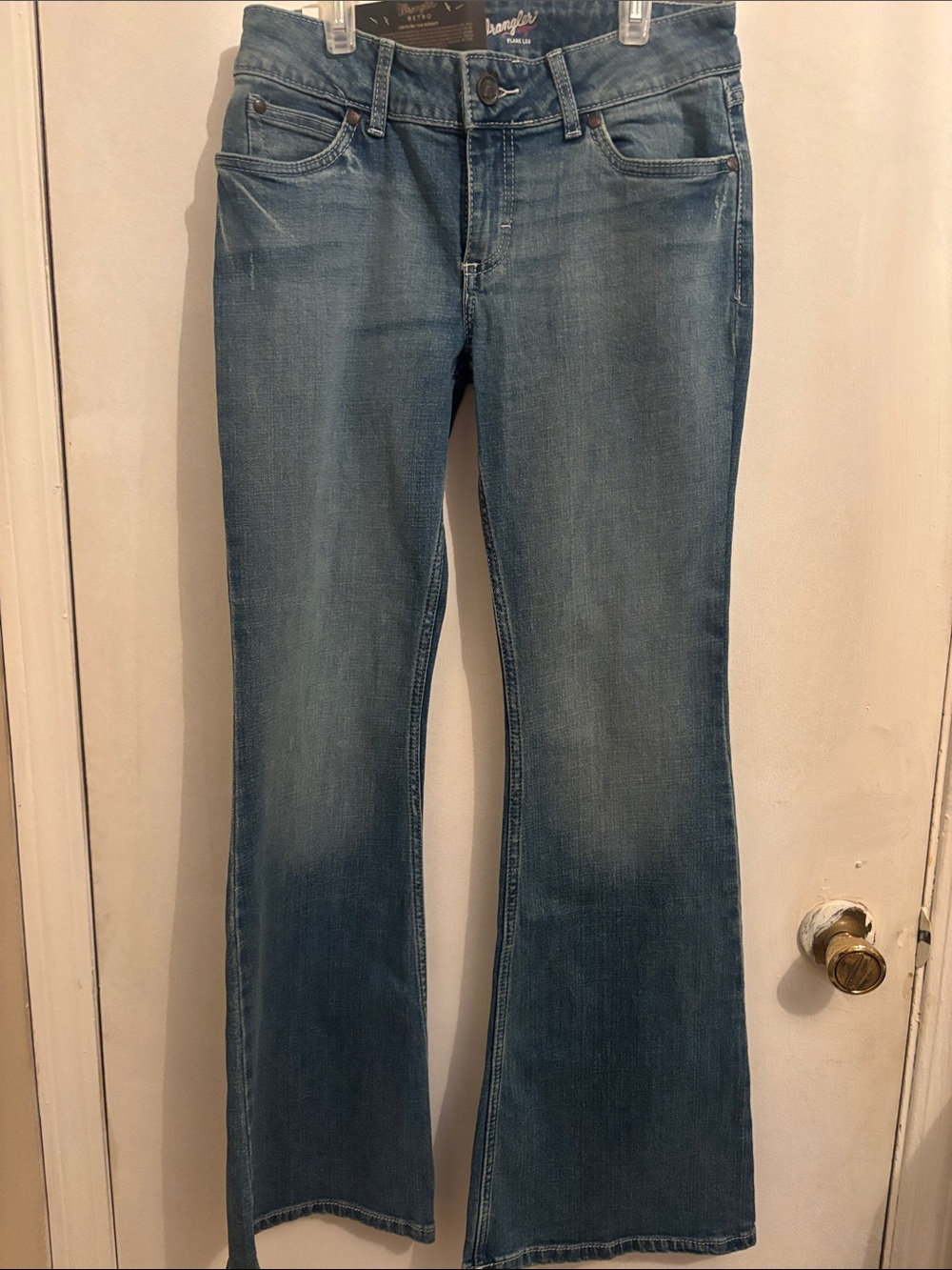 Wrangler Women's Light Blue Flare Jeans